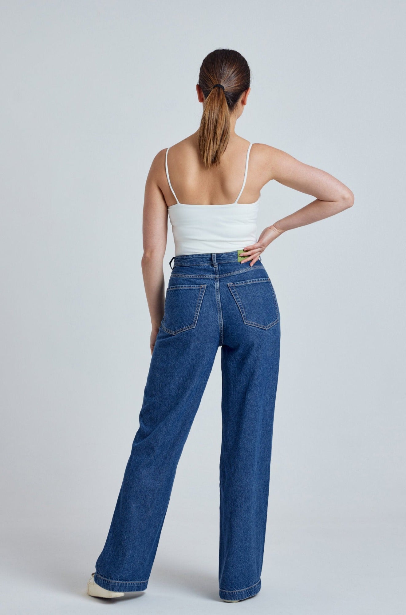 ETTA High Waist - Organic Cotton Jeans by Flax & Loom