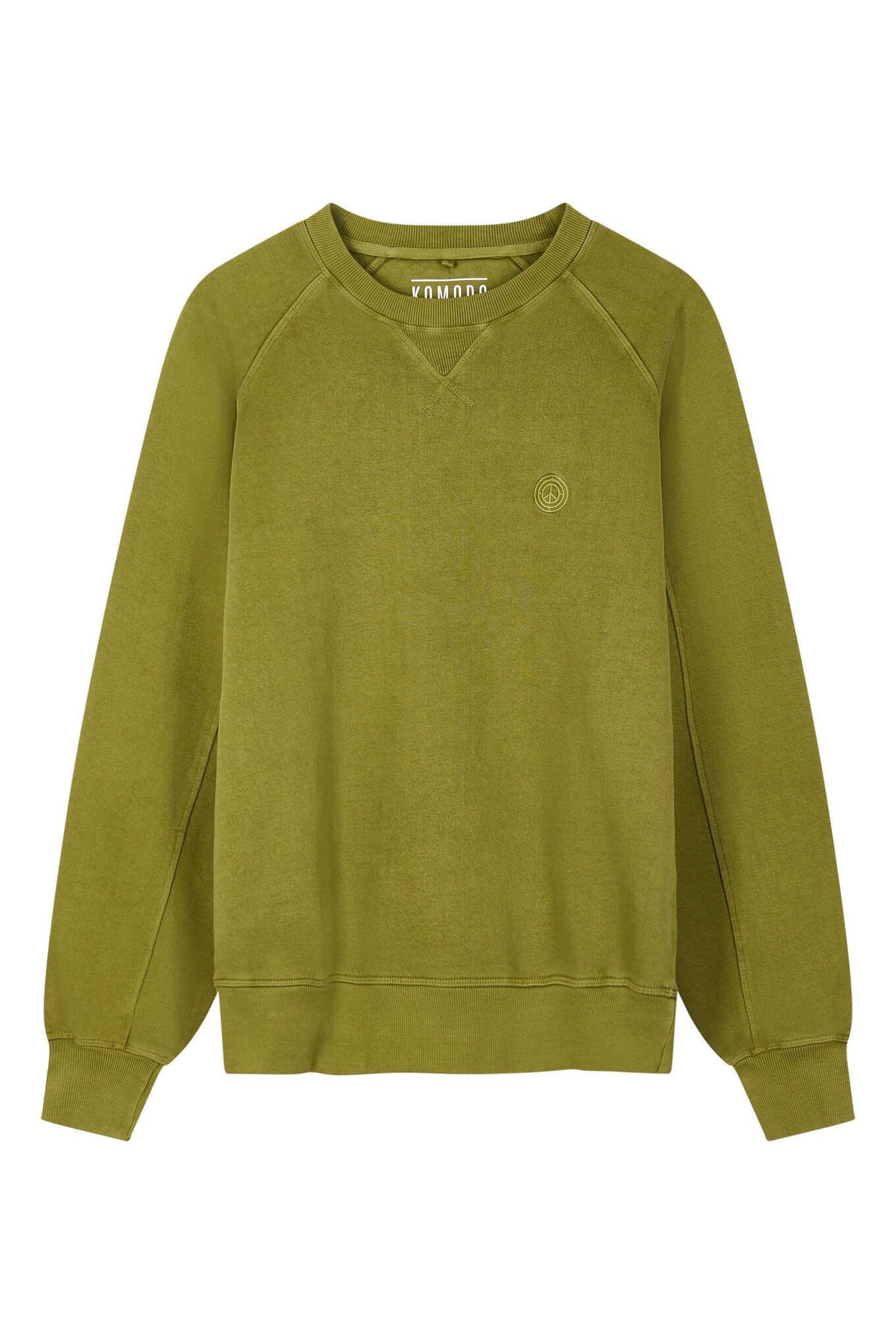 ANTON - Organic Cotton Sweat Olive