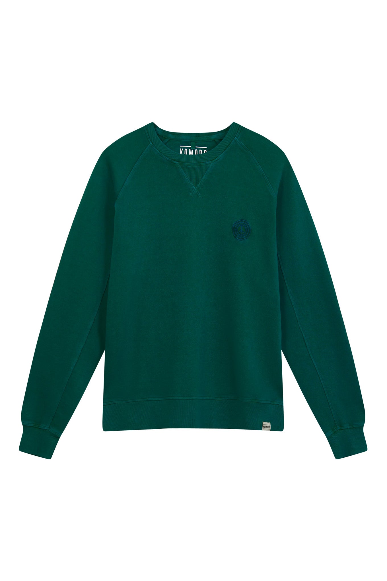 ANTON - Organic Cotton Sweat Teal Green