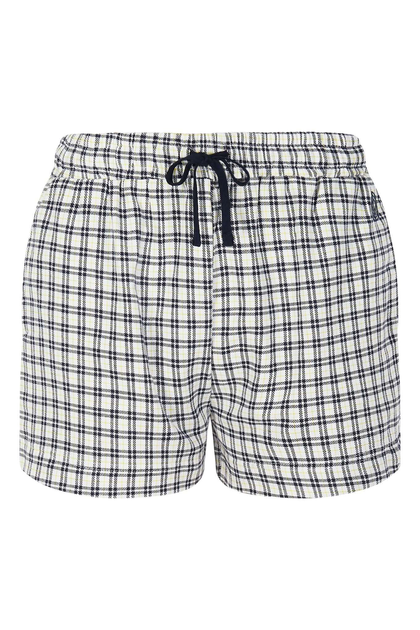 JIM JAM Womens - GOTS Organic Cotton Pyjama Shorts White