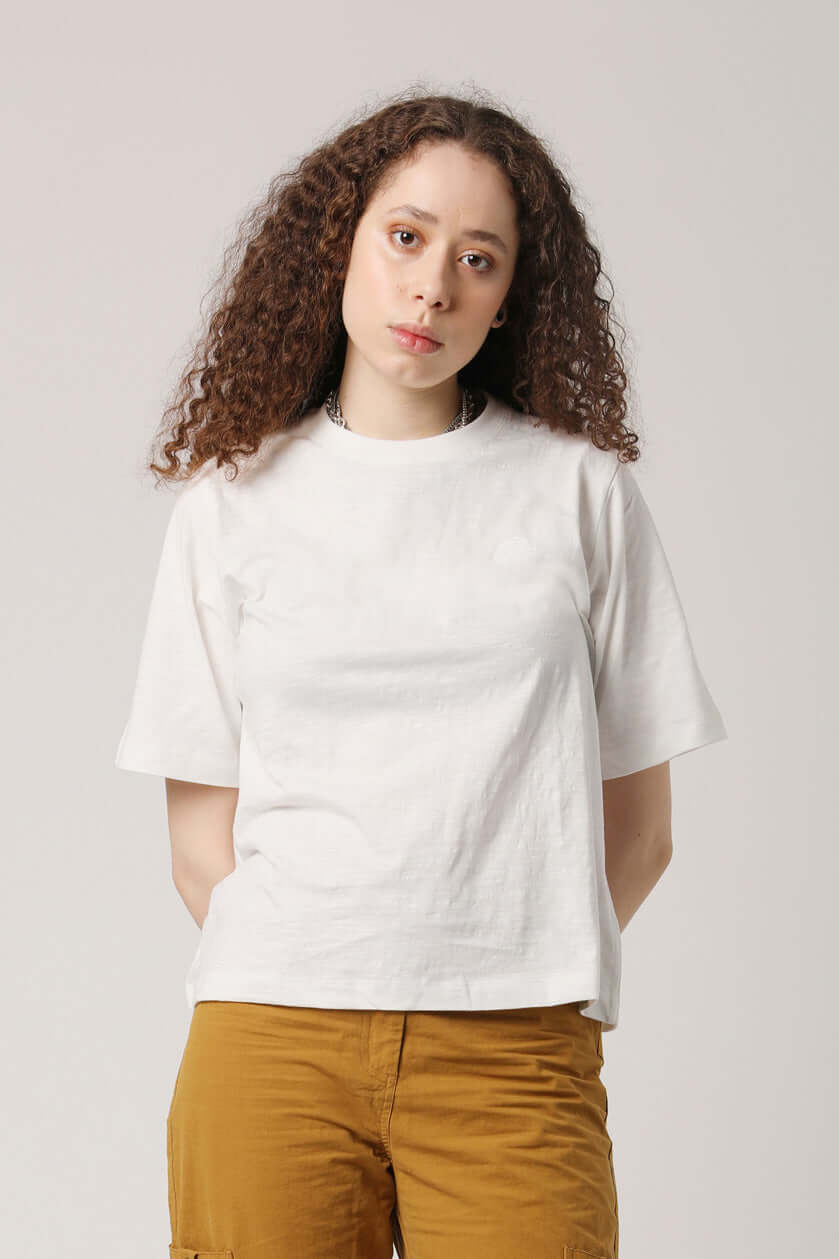 INGA Tee - GOTS Organic Cotton Off White