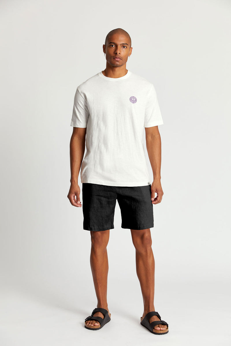 JERRY Organic Linen Short Men&#39;s - Black