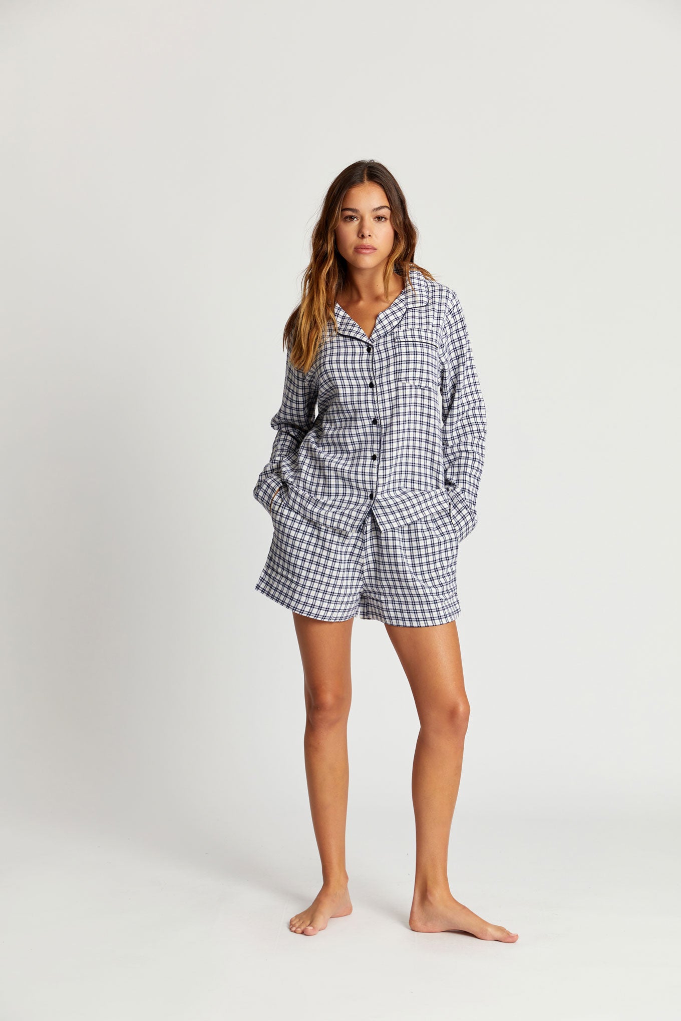 Ladies Nightwear Cute Cotton Pj Sets JIM JAM Womens GOTS