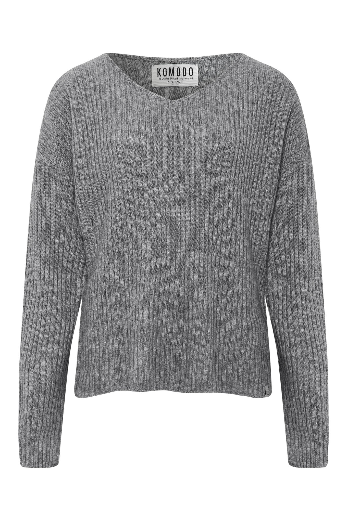 GEMIMA Cashmere Jumper - Grey