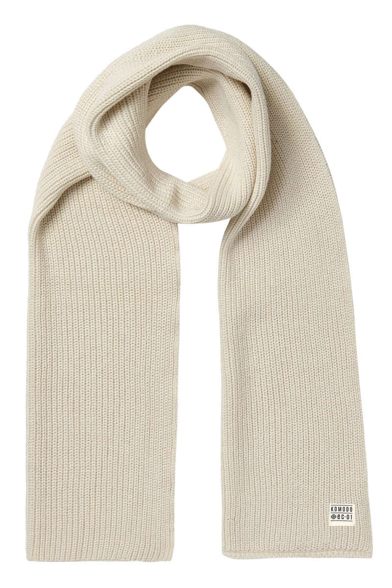 SENDAI - GOTS Organic Cotton Scarf Off White