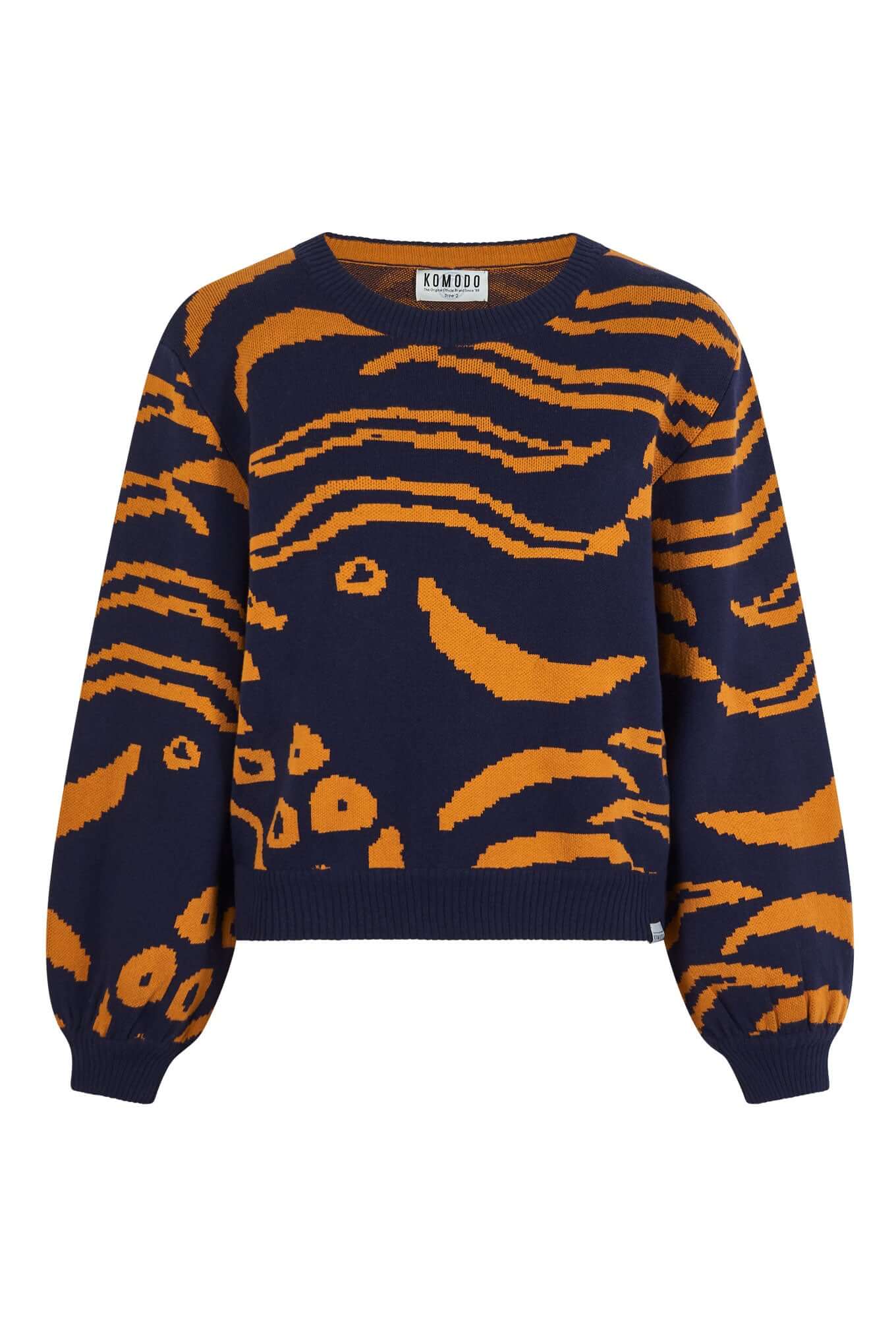 TIGER HOPE - GOTS Organic Cotton Jumper Navy