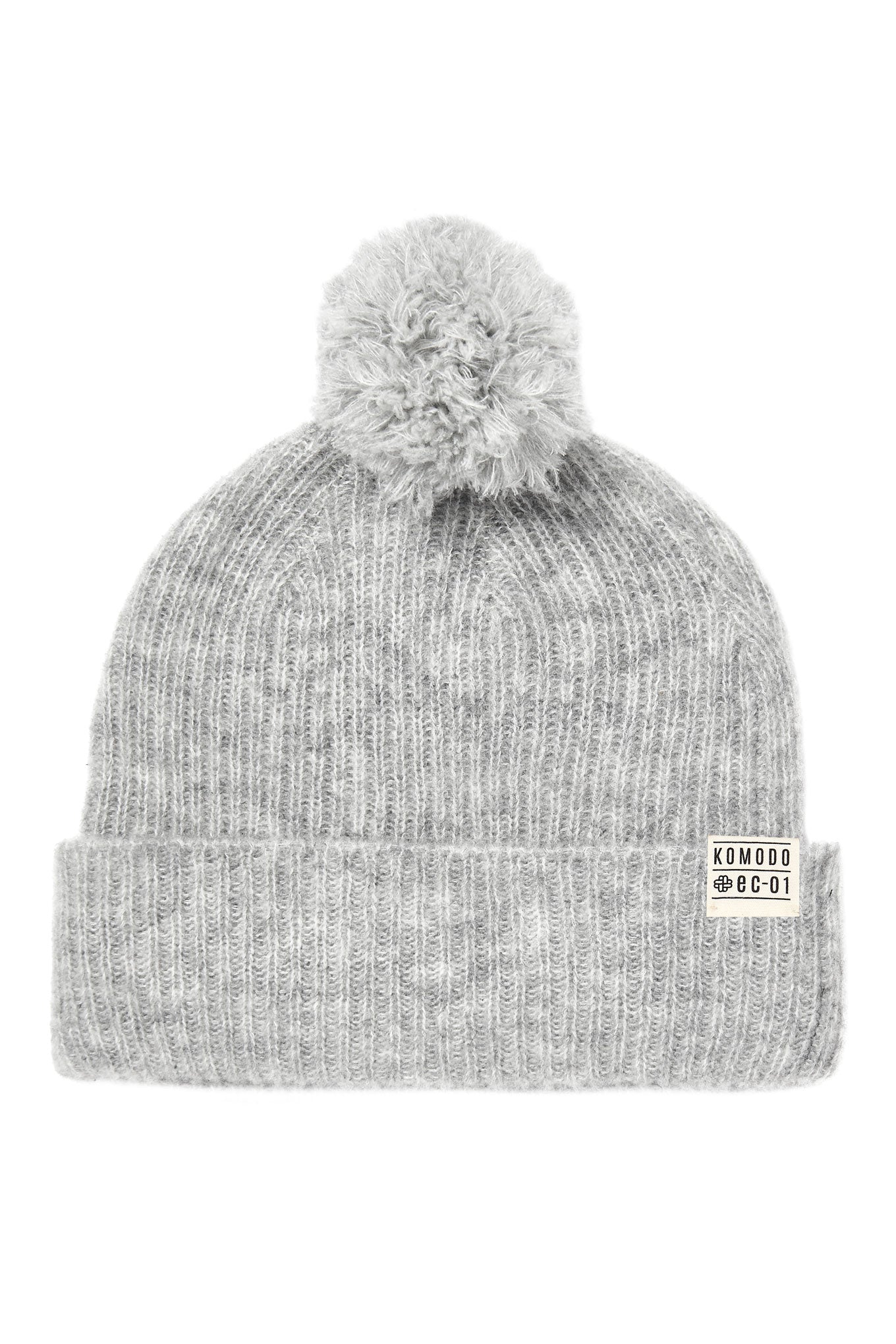 Grey shop wooly hat