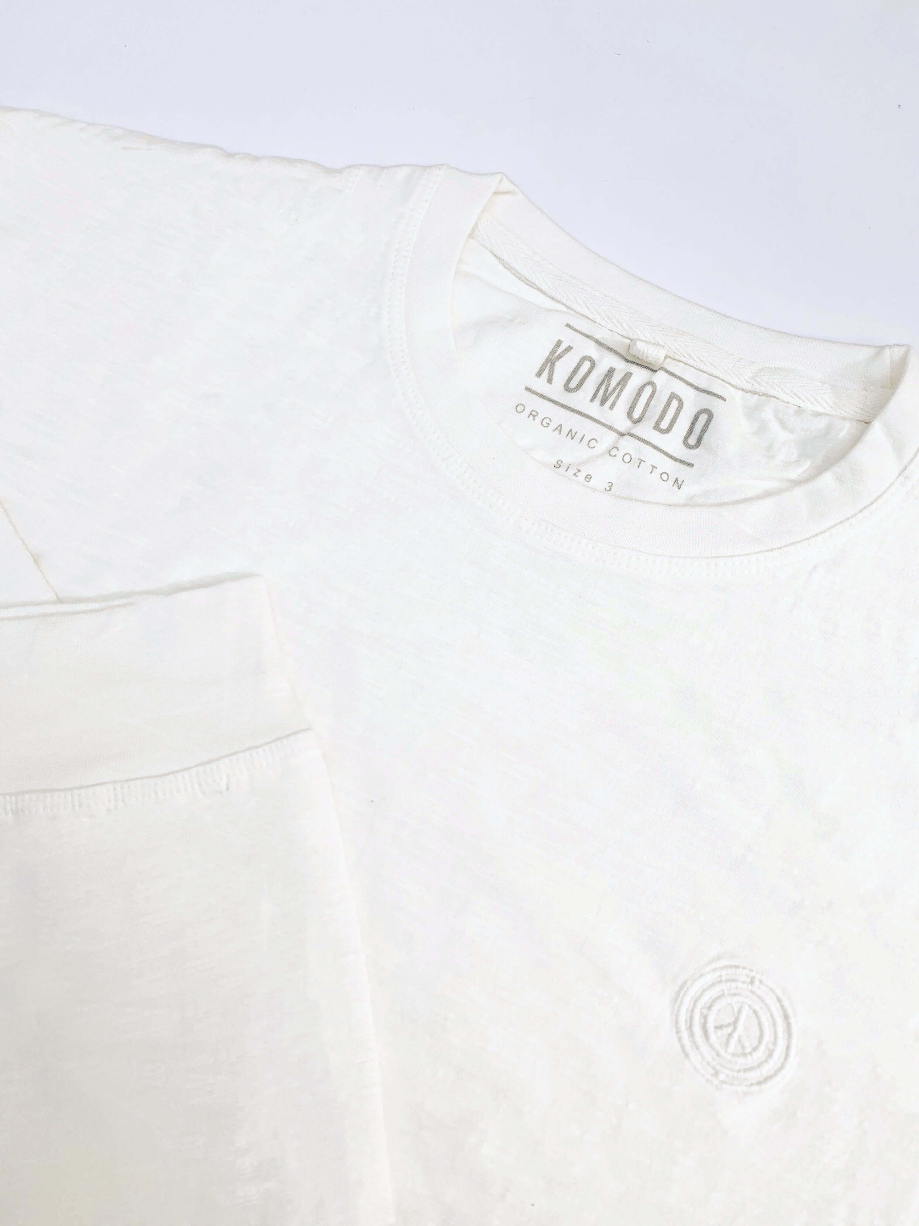 HAKON - GOTS Organic Cotton Tee Off White