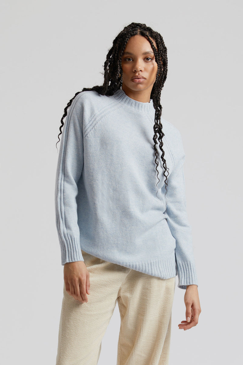 MAEVERA Cashmere Jumper - Sky