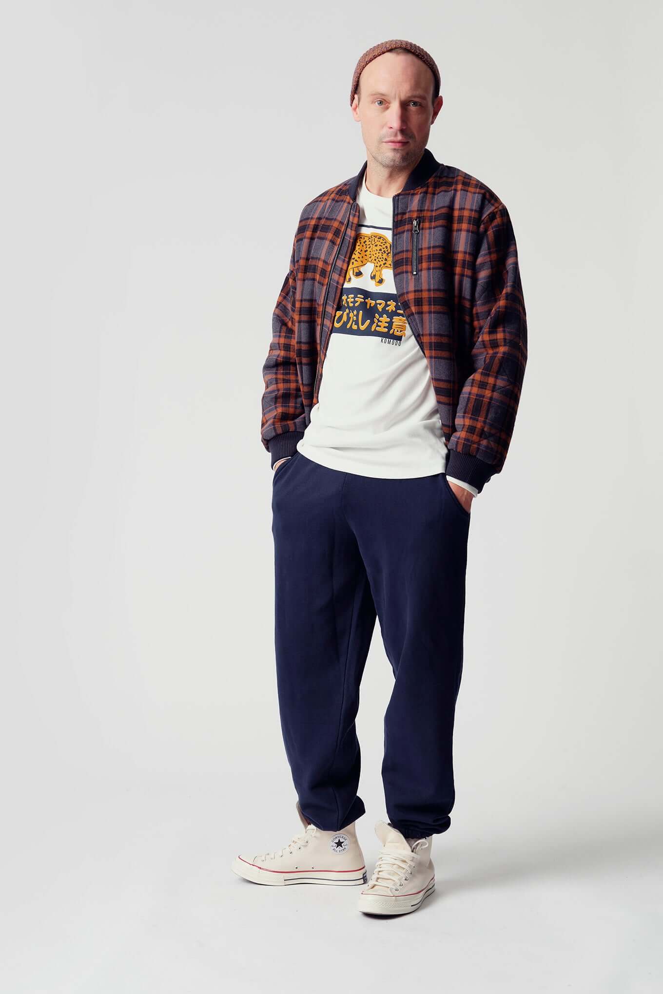 ADAM - Organic Cotton Jogger Navy