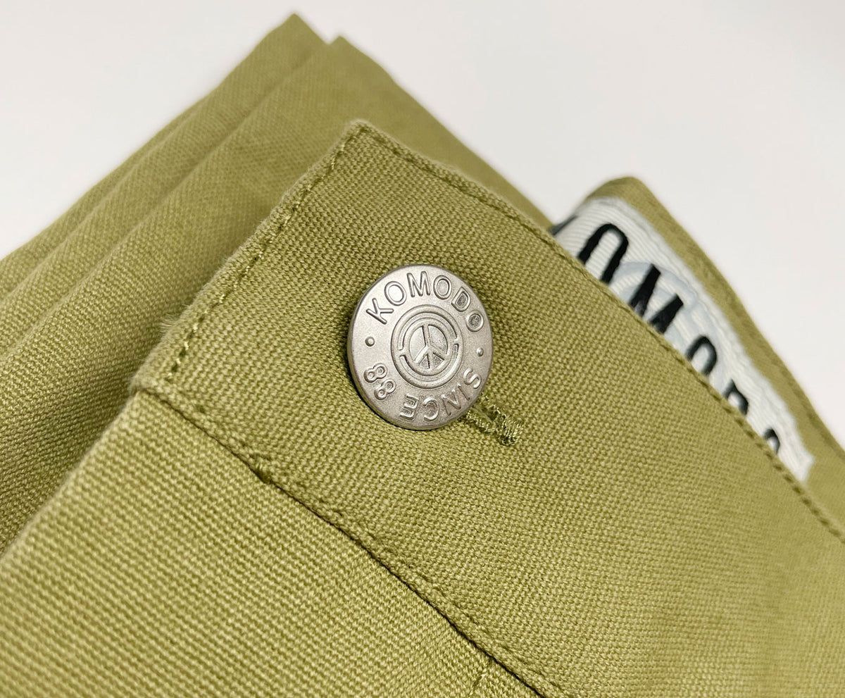 MARIO Mens Short - Khaki Green