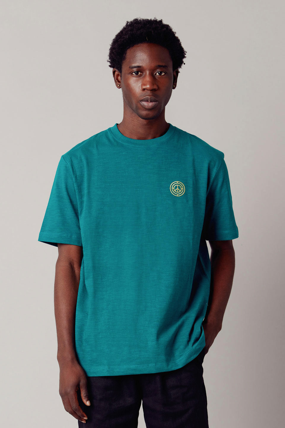 SURF Tee GOTS Organic Cotton - Teal Green