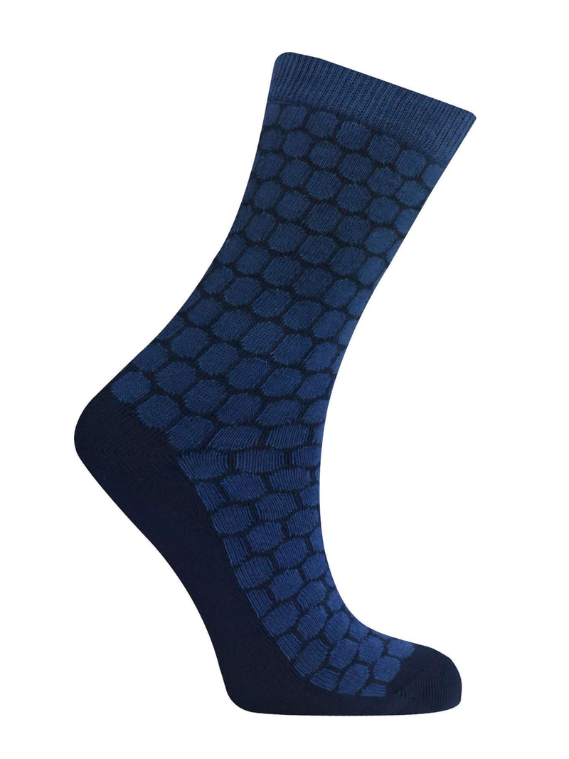 DOTS - Organic Cotton Socks Blue
