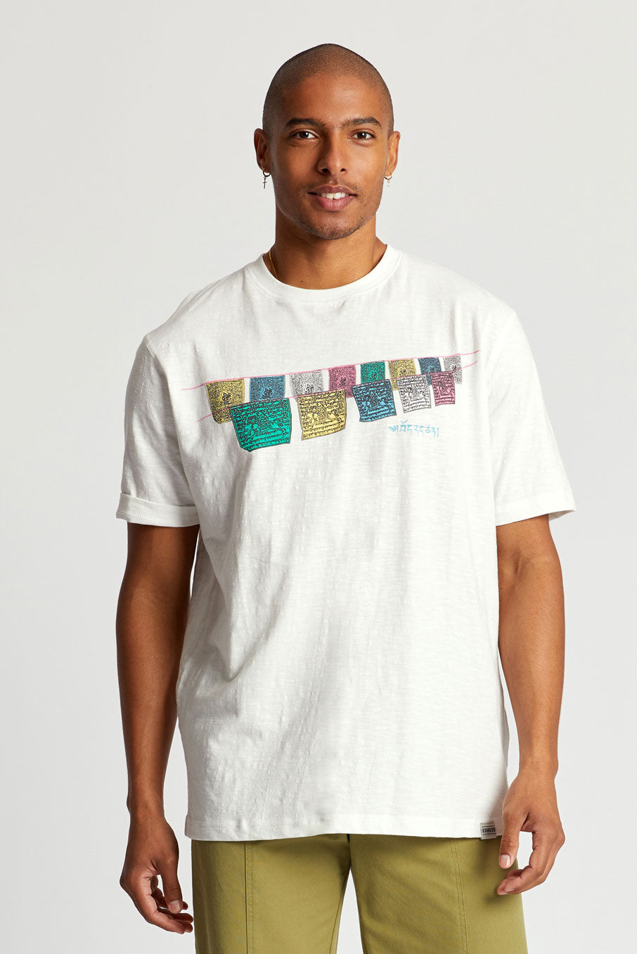 FREE TIBET Tee Organic Cotton - Off White