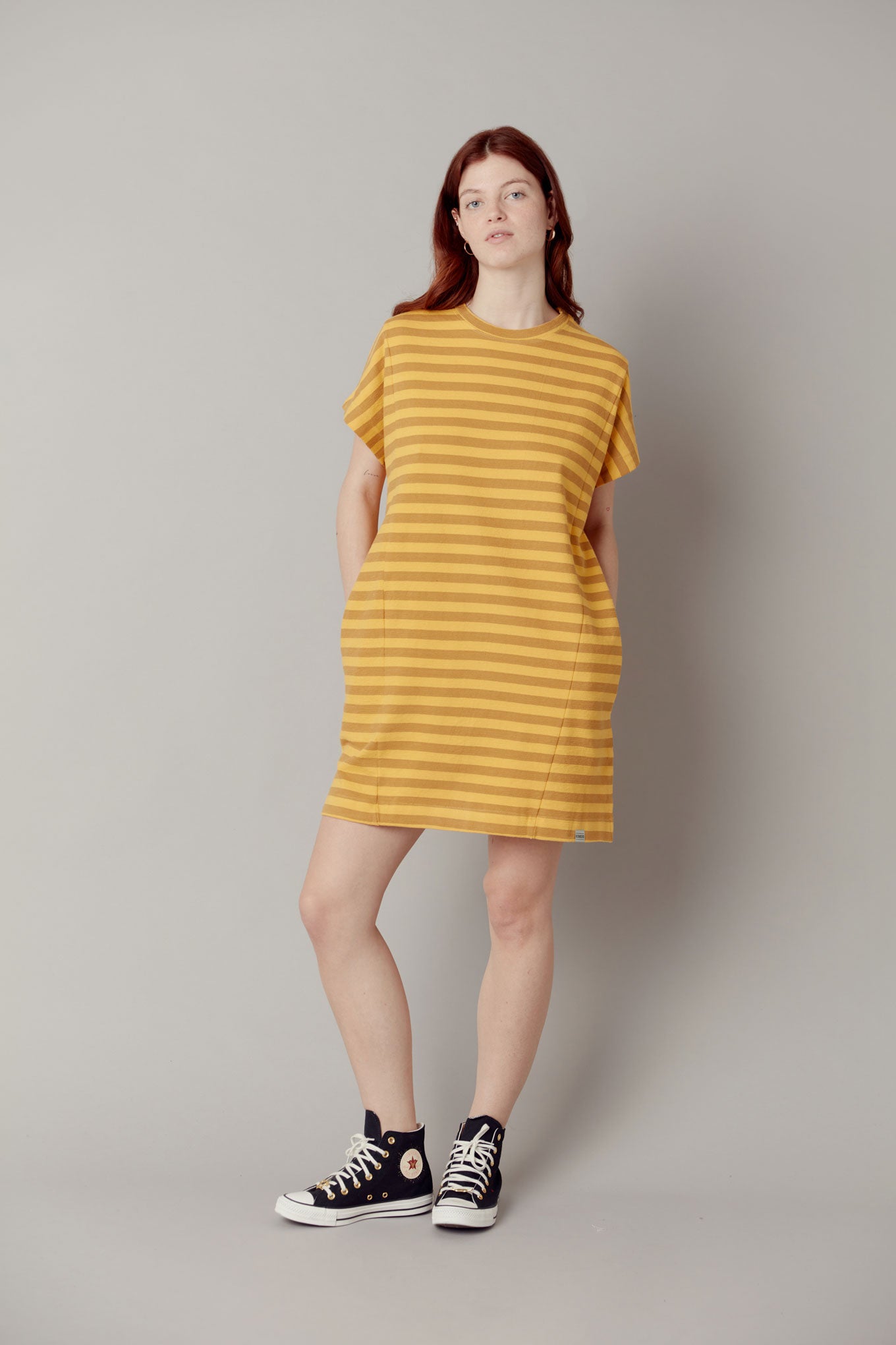 YASUKO GOTS Organic Cotton Dress - Honey