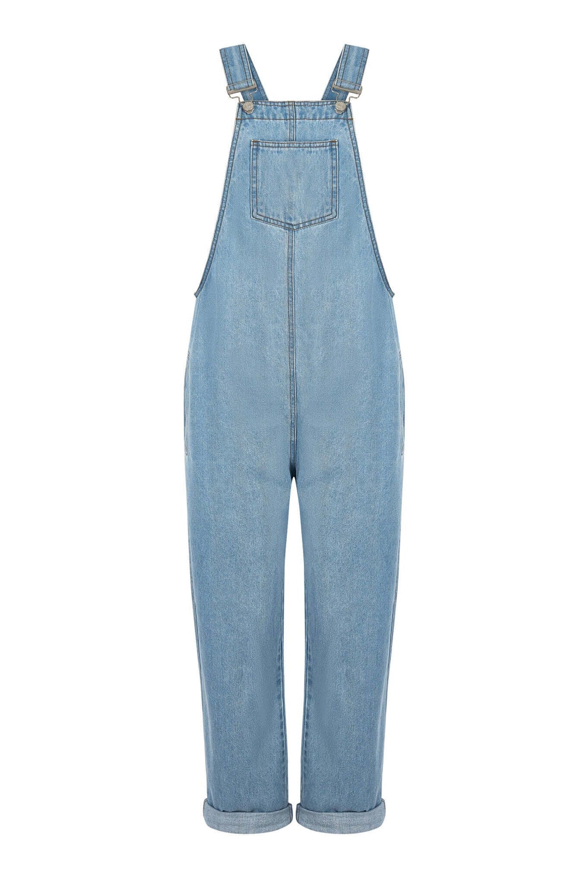 Dungarees - JOY Organic Cotton Dungarees Light Blue