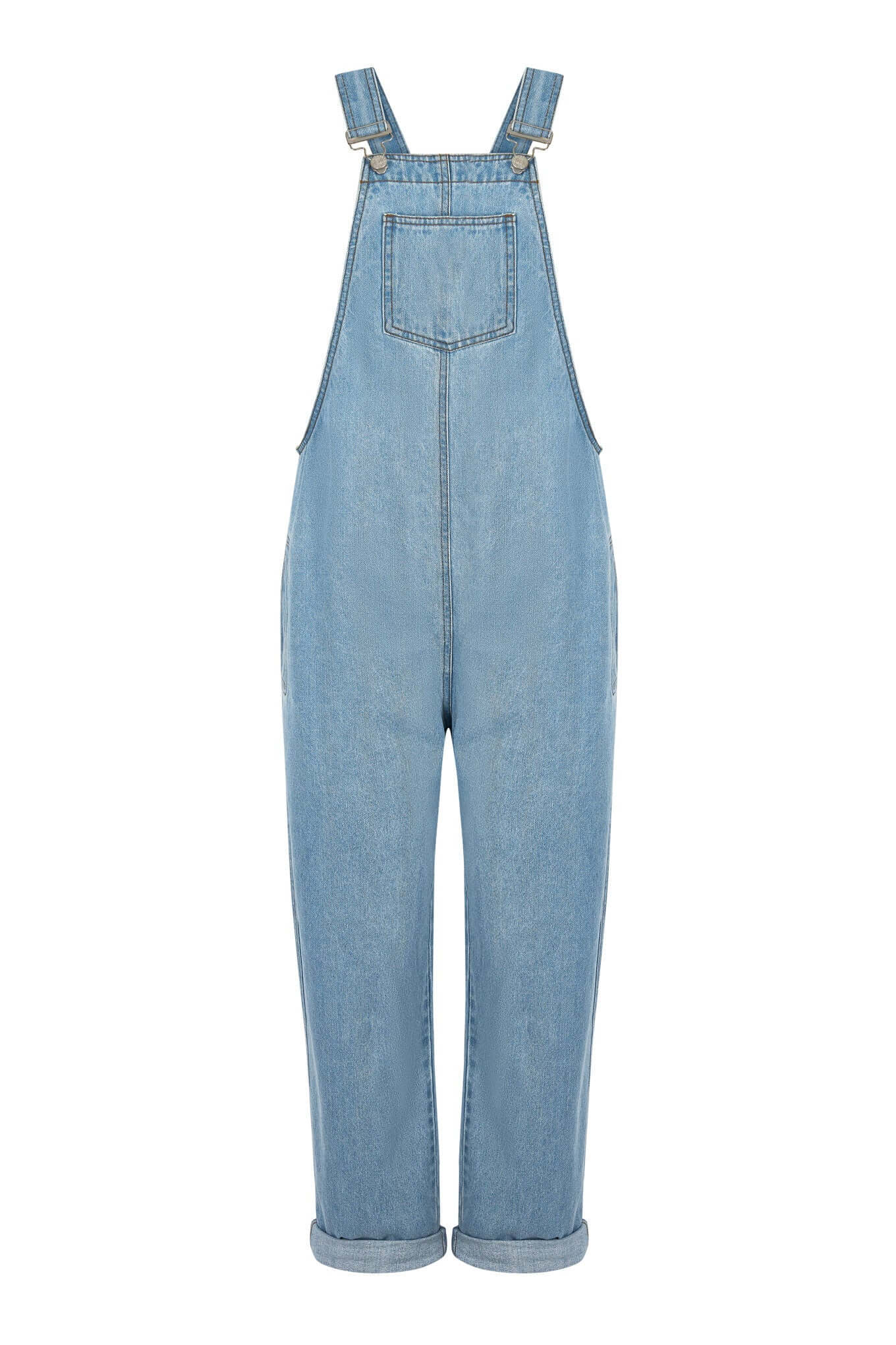 Dungarees - JOY Organic Cotton Dungarees Light Blue