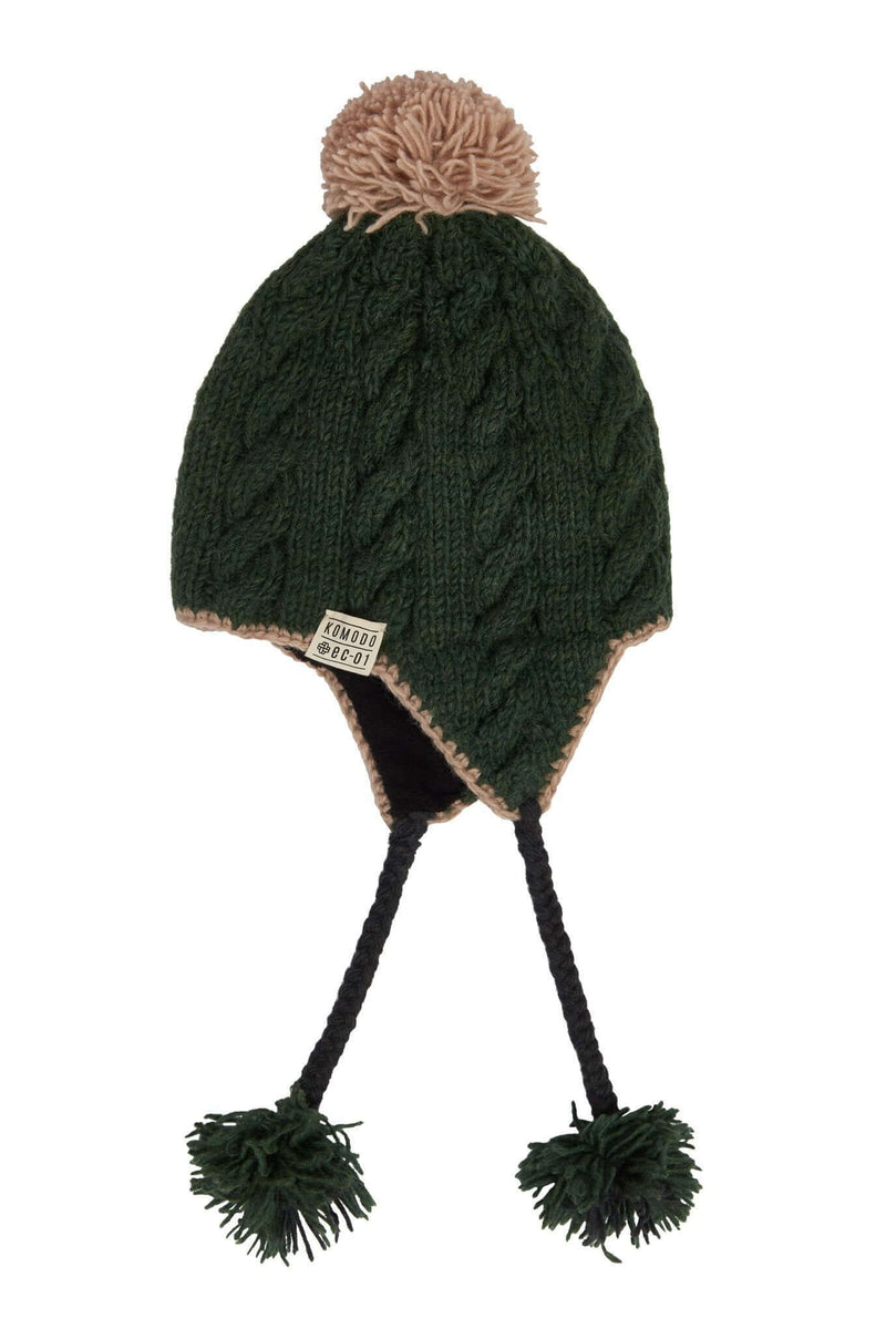 Hat - DASHER - Lambswool Pom Hat Pine