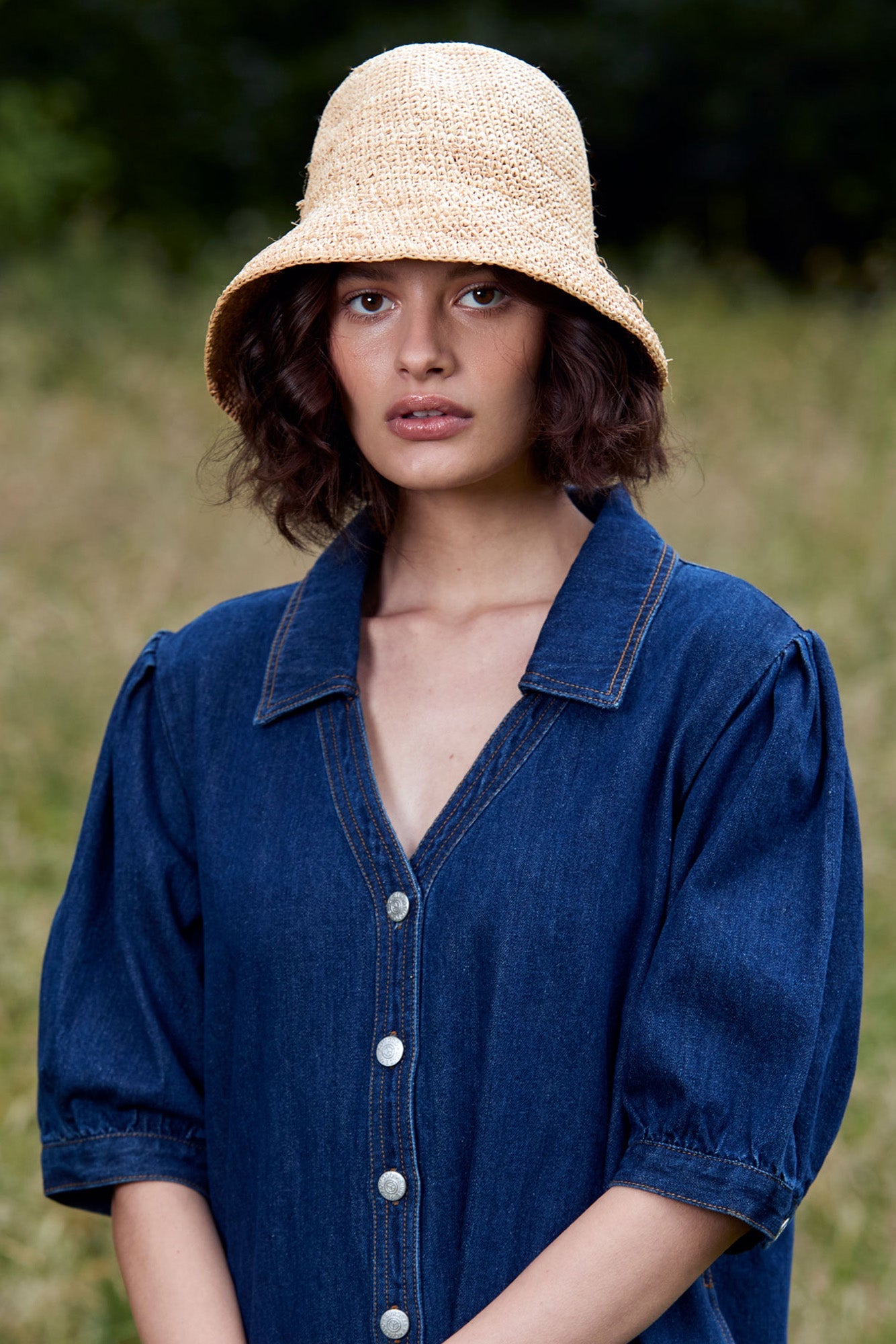 Hat - MAGNOLIA Straw Hat