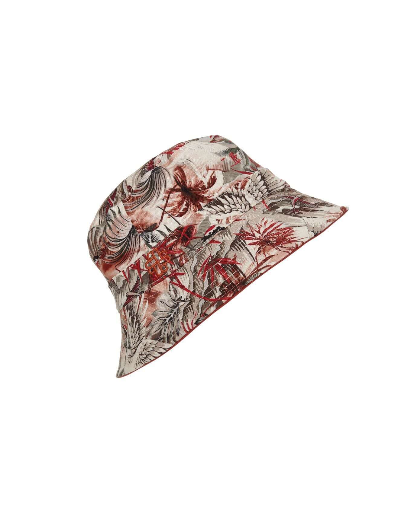 Hats - BUCKY REVERSIBLE UNISEX Hat Bali-Red