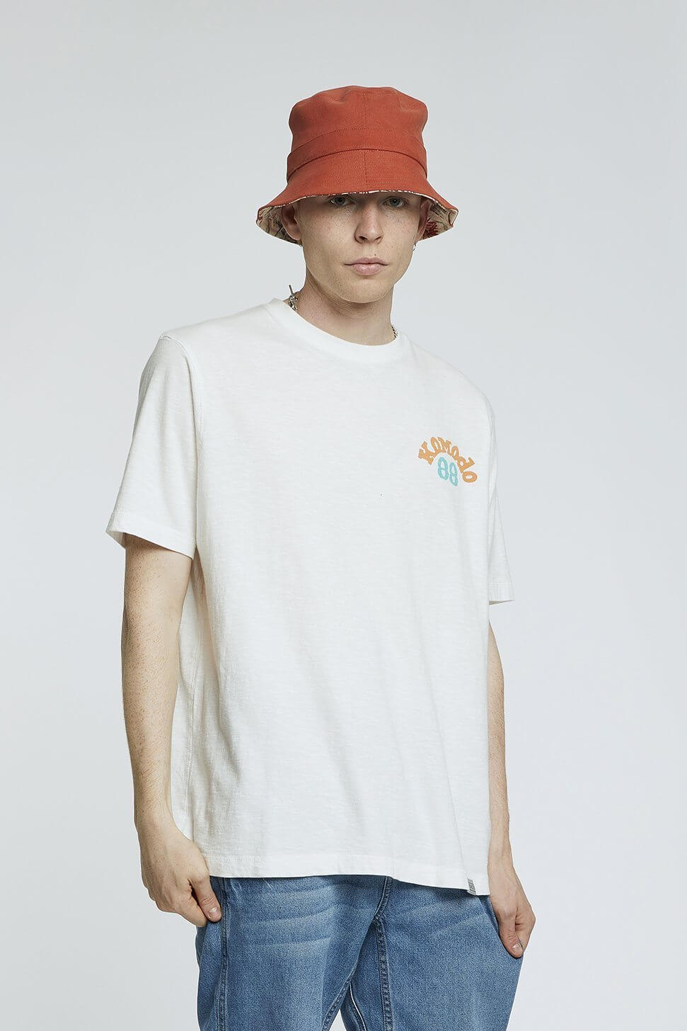 Hats - BUCKY REVERSIBLE UNISEX Hat Bali-Red