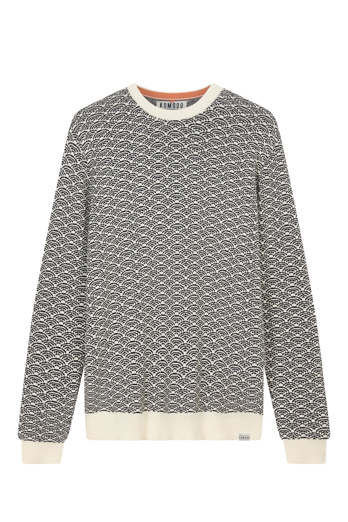 Jumper - HAKKU Men's - Organic Cotton & Tencel Jumper Off White