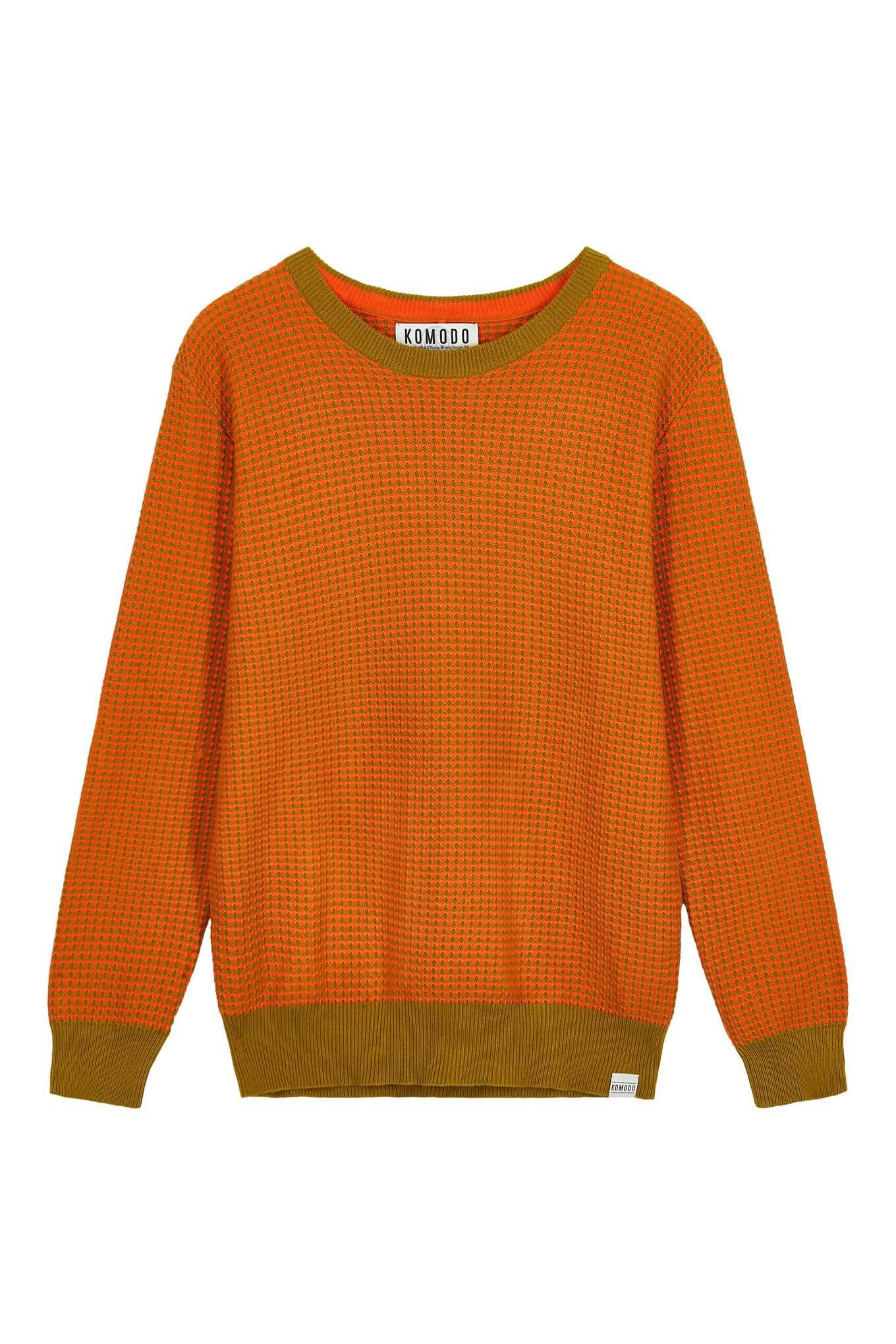 HASAN -  Organic Cotton Jumper Carrot