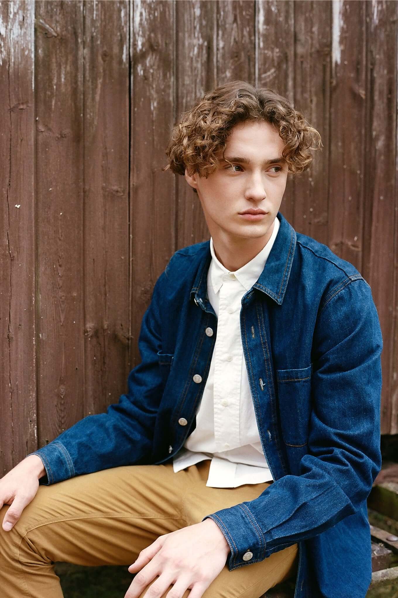 Shirt - JEAN Organic Cotton Shirt Indigo Blue
