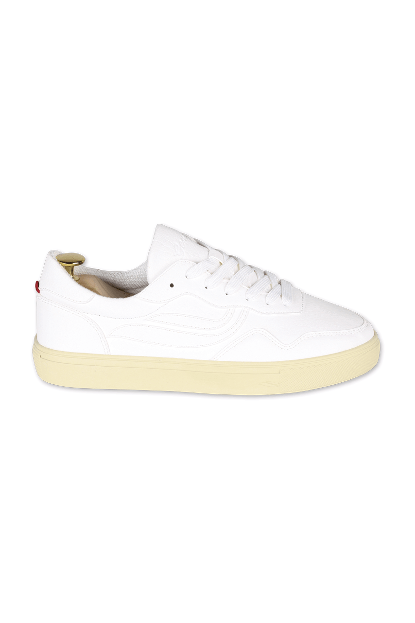 Shoes - G-SOLEY Cornwaste Eco Trainer By GENESIS - White