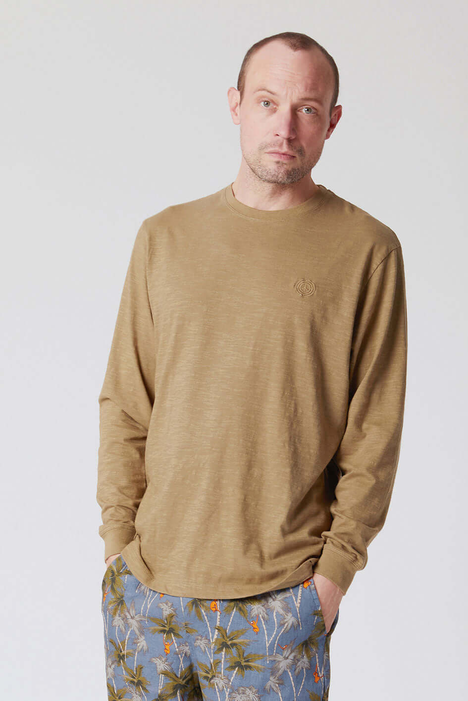 T-shirt - HAKON - GOTS Organic Cotton Tee Moss Green