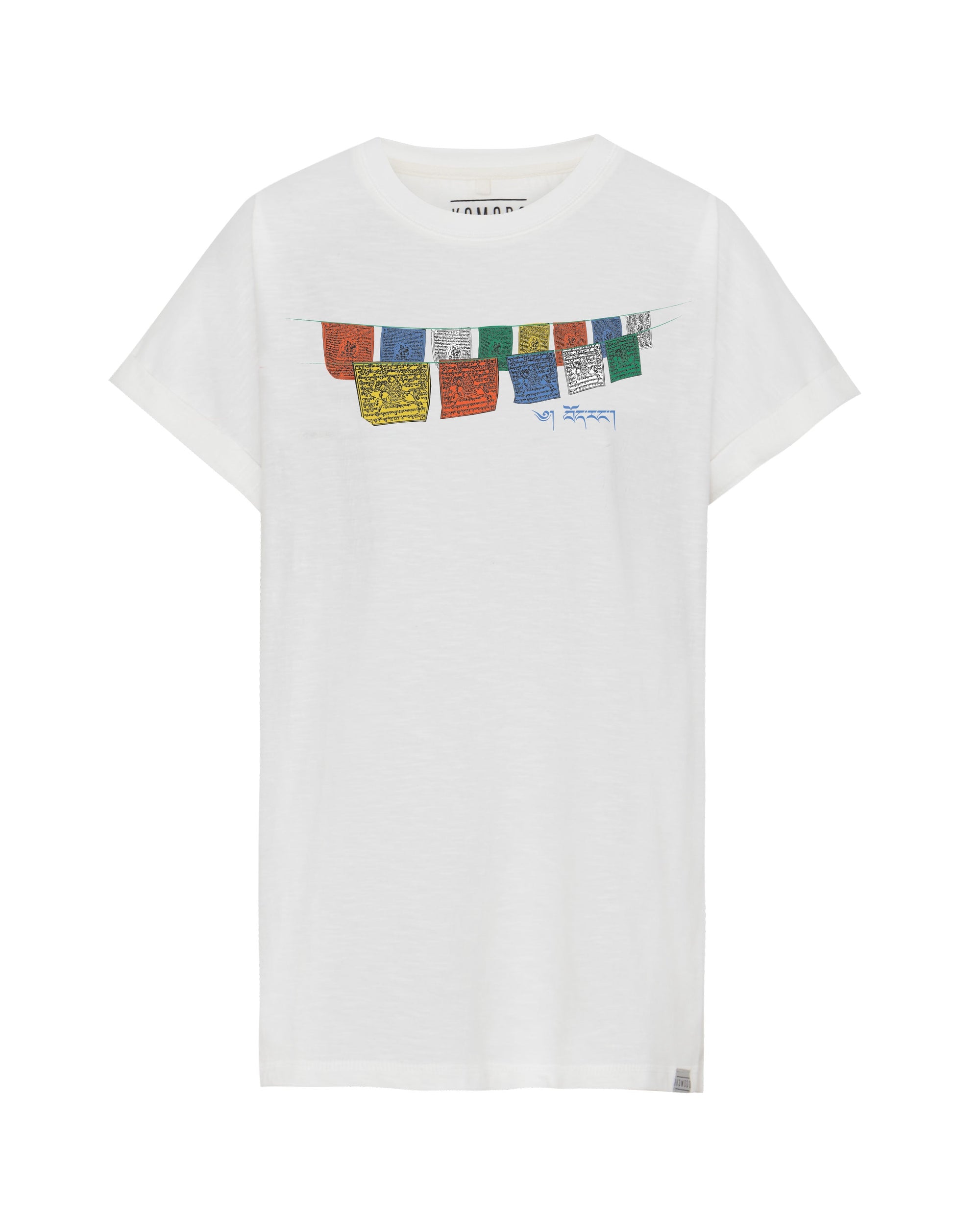 Top - TIBET Organic Cotton T-Shirt Off White