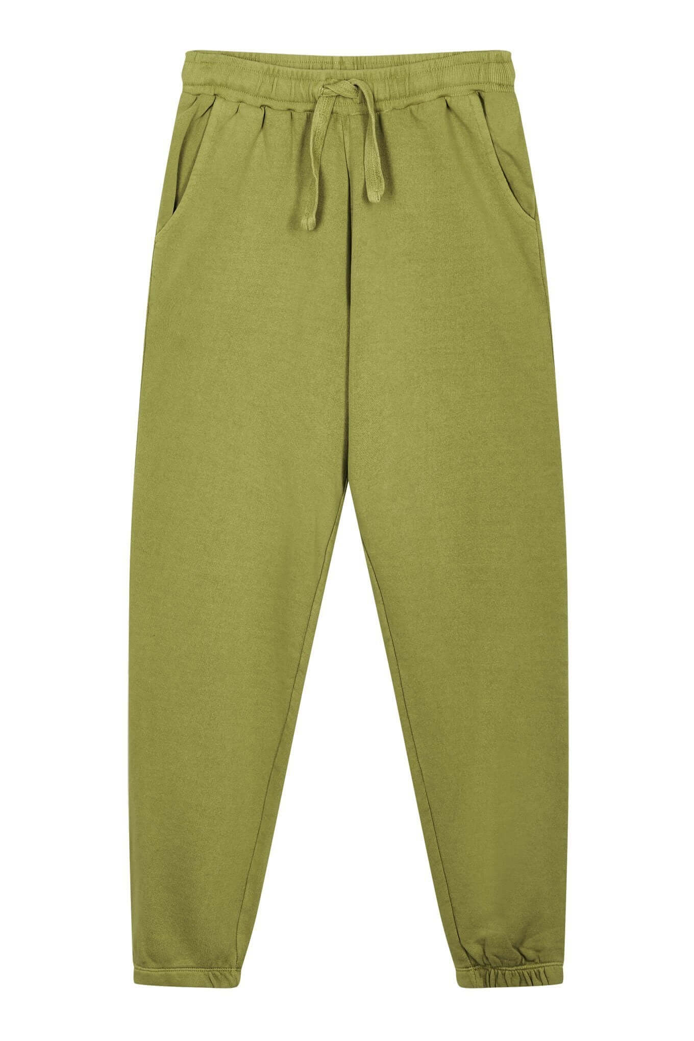 Trousers - EVIE - GOTS Organic Cotton Trackpants Sage